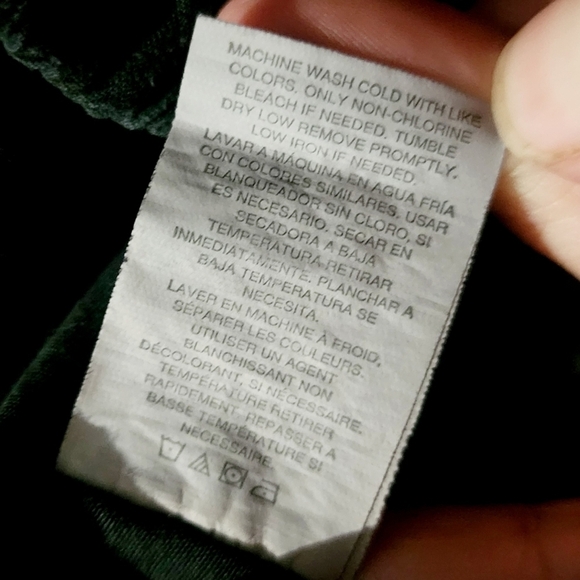 Thread & Supply Black Lightweight Pull On Cargo Pocket Jogger Pant Women's XXS - Picture 11 of 12